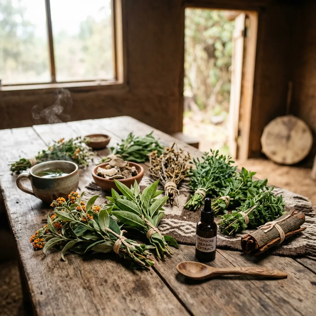 Hierbas Medicinales Mapuche